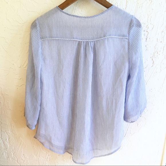 Embroidered Peasant Blouse - Picture 3 of 4